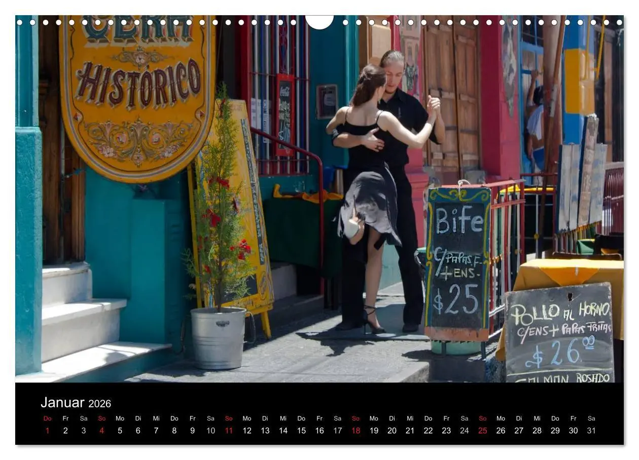 Bild: 9783516088717 | Buenos Aires (Wandkalender 2026 DIN A3 quer), CALVENDO Monatskalender