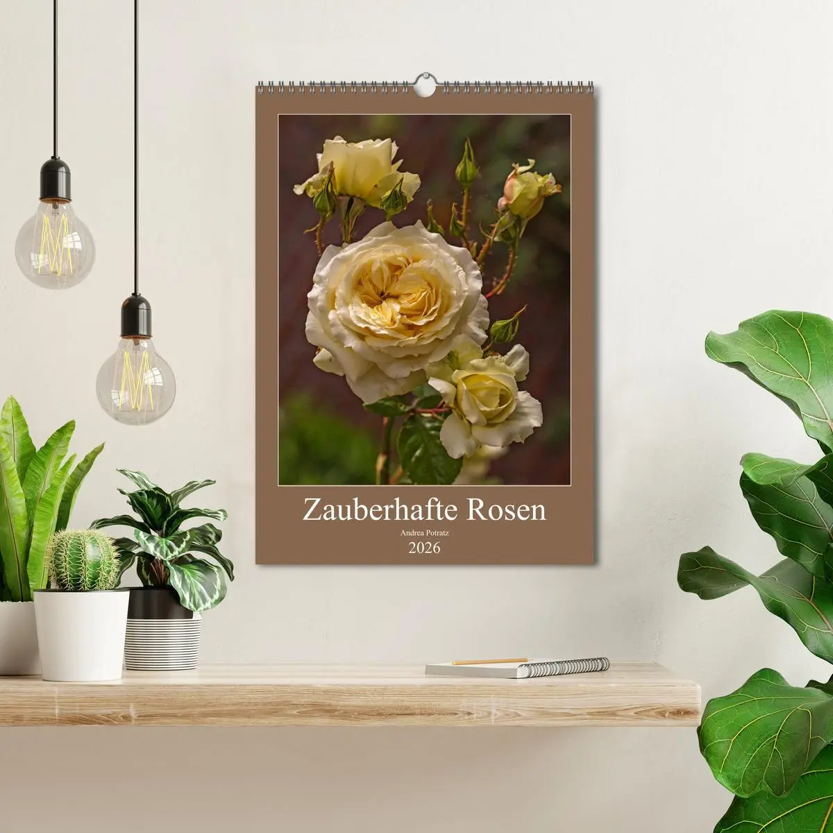 Bild: 9783516468717 | Zauberhafte Rosen (Wandkalender 2026 DIN A3 hoch), CALVENDO...