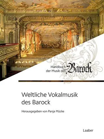 Cover: 9783890078717 | Weltliche Vokalmusik des Barock | Panja Mücke (u. a.) | Buch | 420 S.