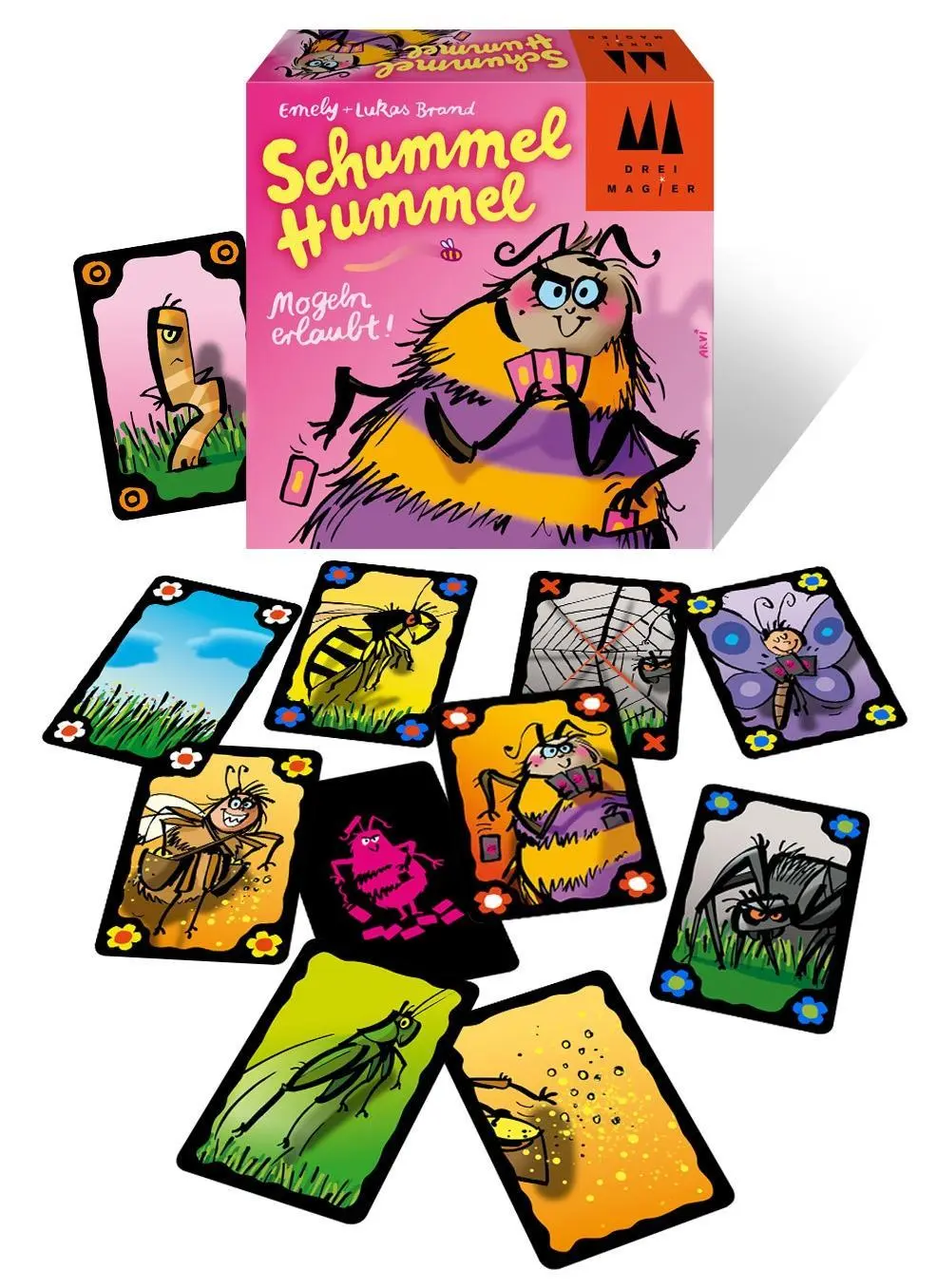 Bild: 4001504408817 | Schummel Hummel - Drei Magier® Kartenspiel | Spiel | 40881 | Deutsch