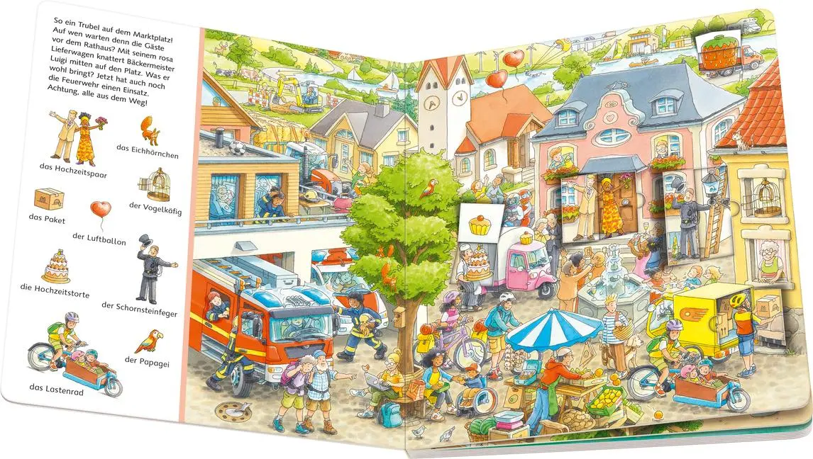 Bild: 9783473418817 | Mein Sachen suchen Wimmelbuch: Auf dem Land | Susanne Gernhäuser