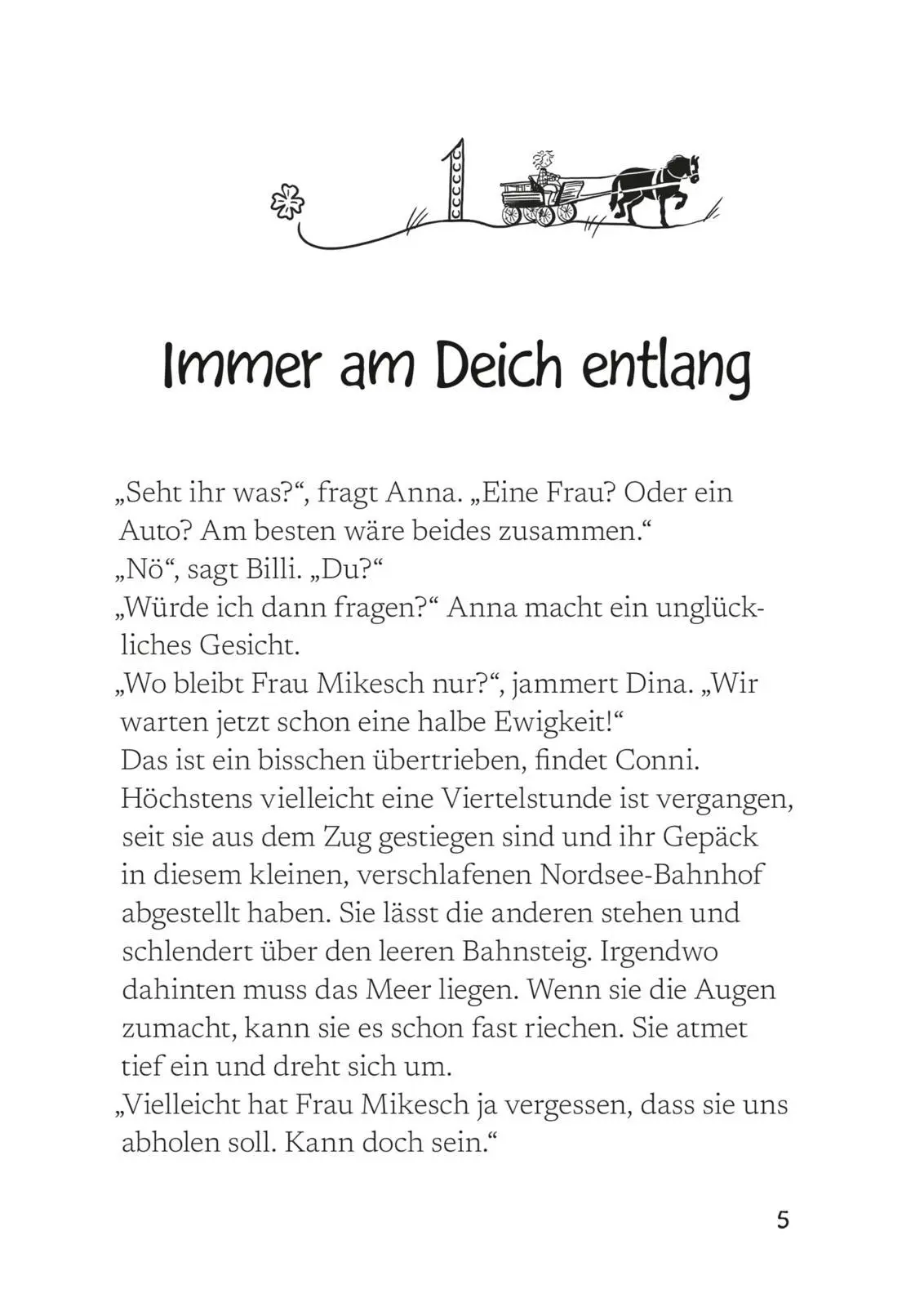 Bild: 9783551558817 | Conni &amp; Co 11: Conni, das Kleeblatt und die Pferde am Meer | Hoßfeld