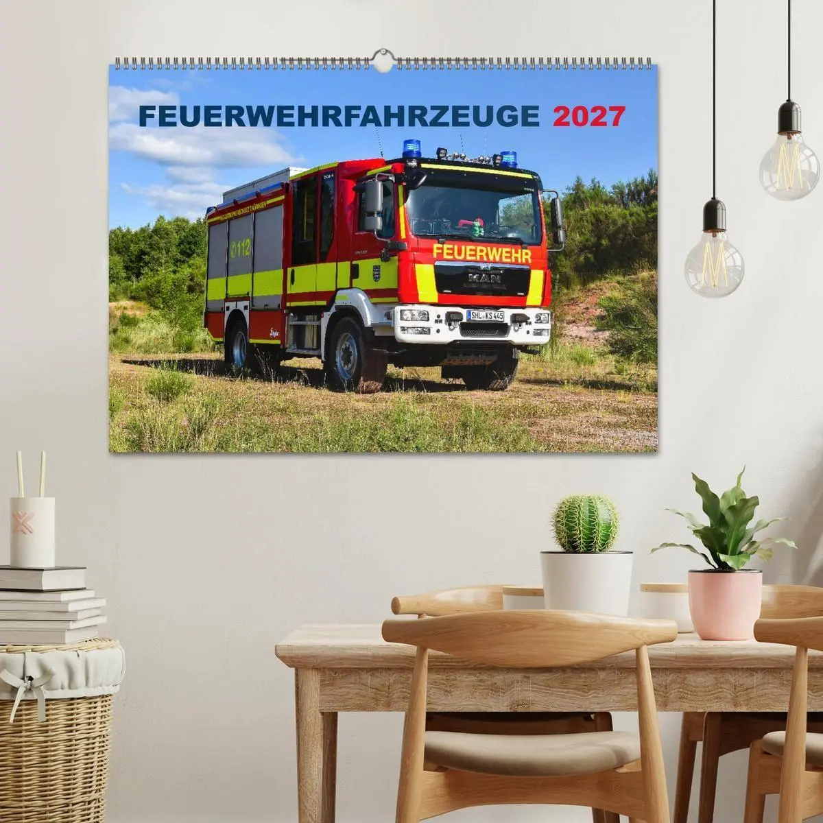 Bild: 9783569788817 | Feuerwehrfahrzeuge (Wandkalender 2027 DIN A2 quer), CALVENDO...