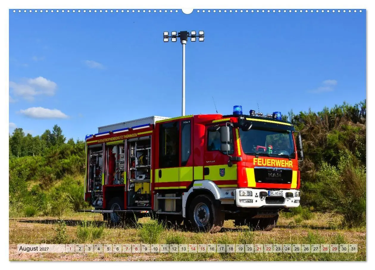 Bild: 9783569788817 | Feuerwehrfahrzeuge (Wandkalender 2027 DIN A2 quer), CALVENDO...
