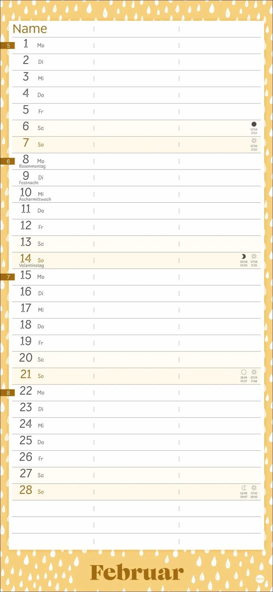 Bild: 9783756418817 | Deko-Slimplaner Happy Times 2027 | Kalender | 14 S. | Deutsch | 2027