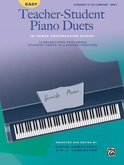 Cover: 9781470638917 | Easy Teacher-Student Piano Duets in Three Progressive Books, Bk 2