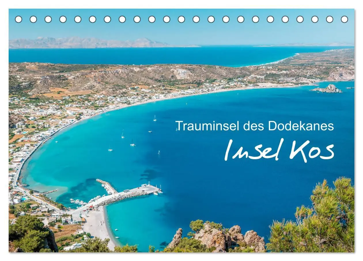 Cover: 9783457668917 | Insel Kos - Trauminsel des Dodekanes (Tischkalender 2026 DIN A5...