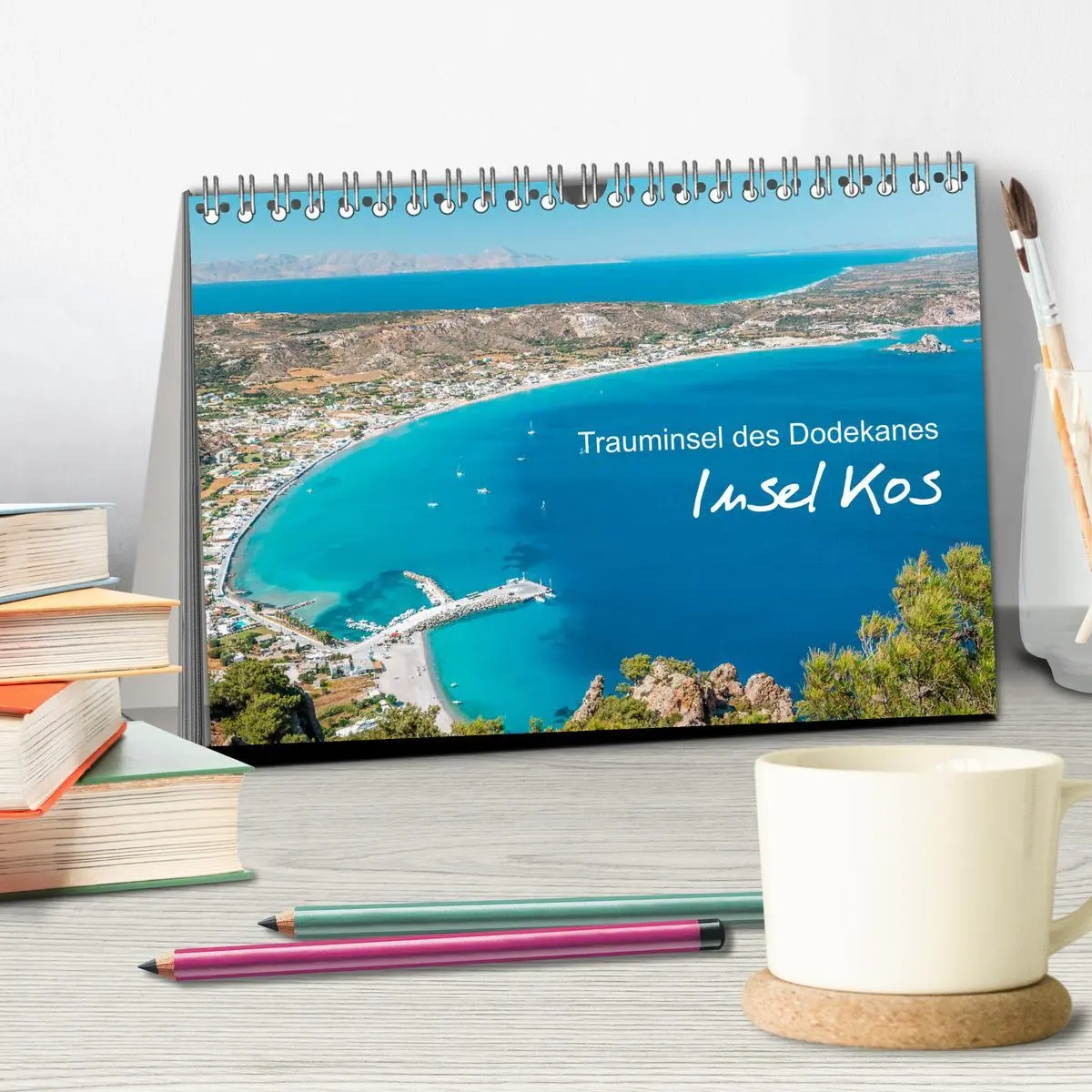 Bild: 9783457668917 | Insel Kos - Trauminsel des Dodekanes (Tischkalender 2026 DIN A5...