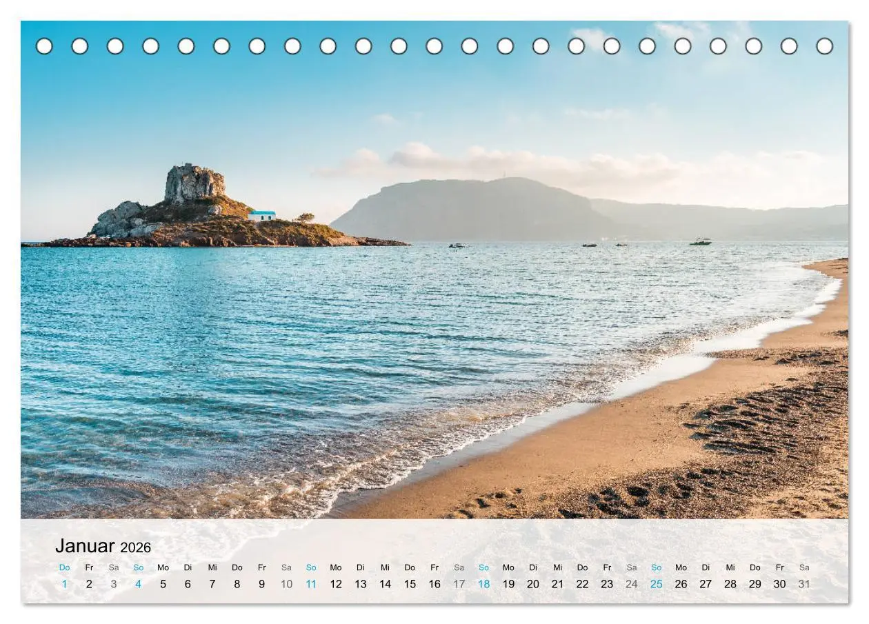 Bild: 9783457668917 | Insel Kos - Trauminsel des Dodekanes (Tischkalender 2026 DIN A5...