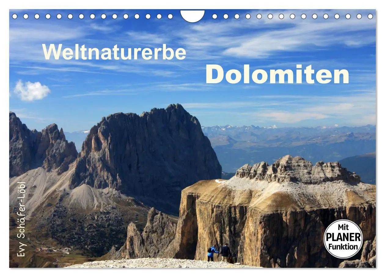 Cover: 9783457978917 | Weltnaturerbe DOLOMITEN (Wandkalender 2026 DIN A4 quer), CALVENDO...