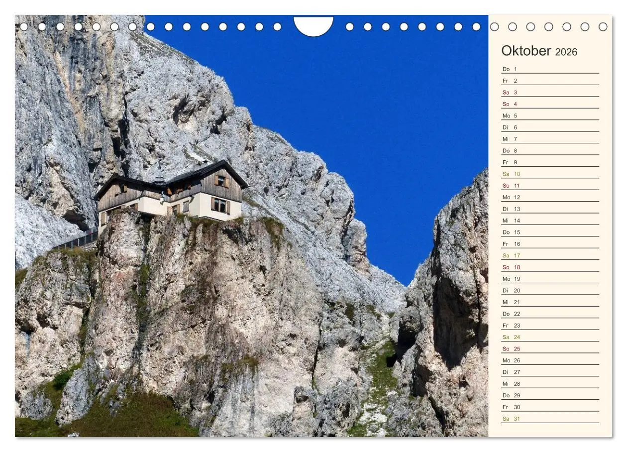 Bild: 9783457978917 | Weltnaturerbe DOLOMITEN (Wandkalender 2026 DIN A4 quer), CALVENDO...