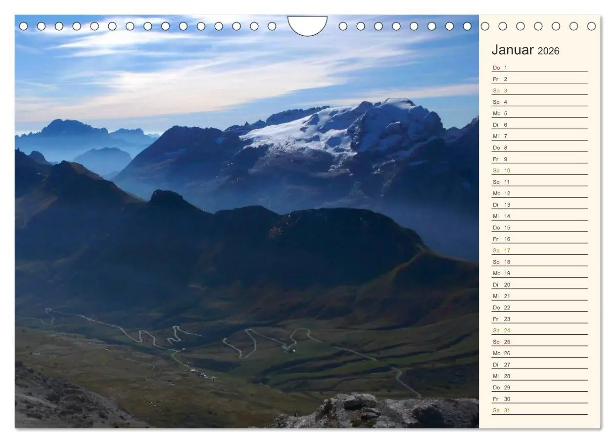 Bild: 9783457978917 | Weltnaturerbe DOLOMITEN (Wandkalender 2026 DIN A4 quer), CALVENDO...