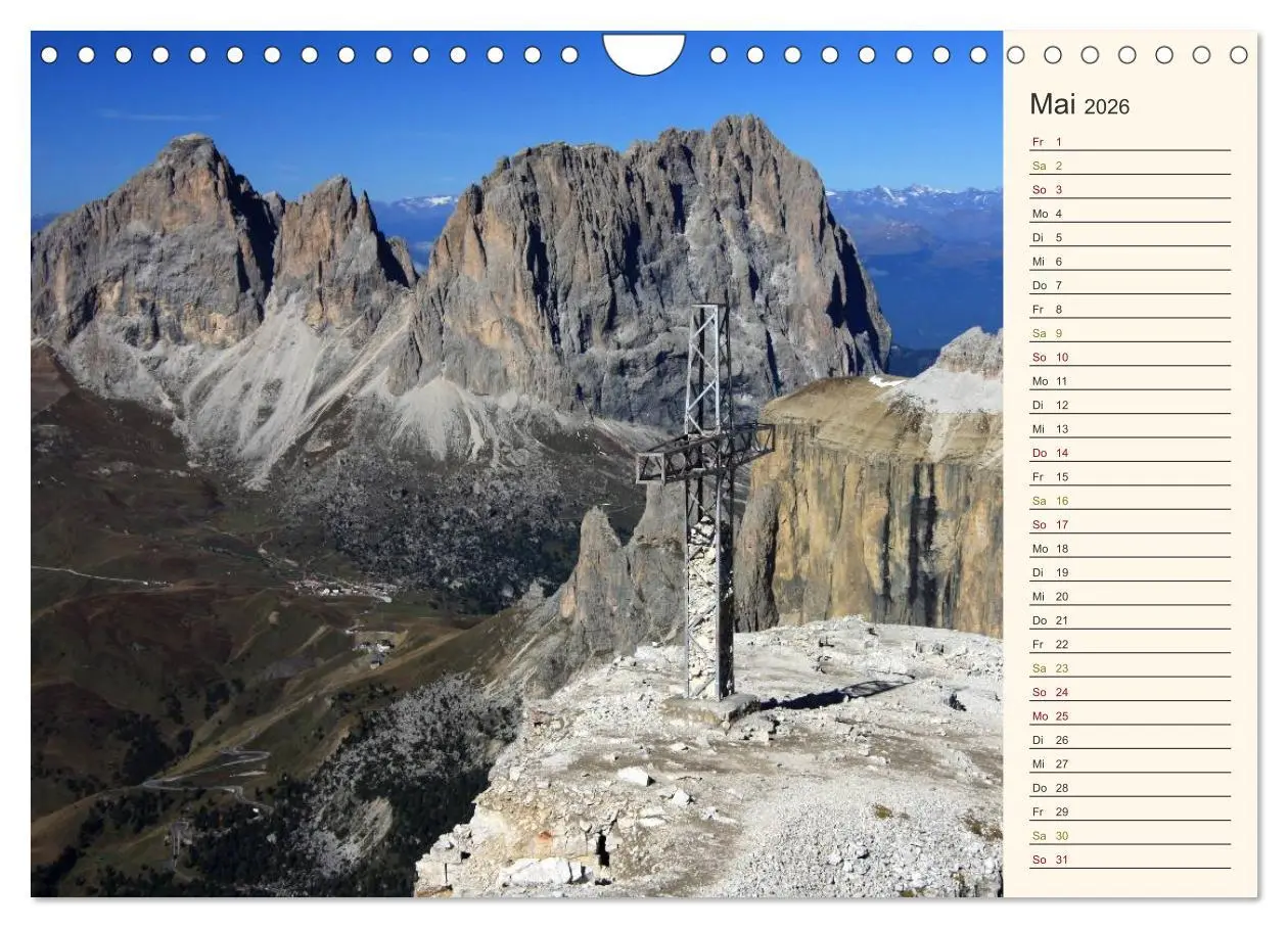 Bild: 9783457978917 | Weltnaturerbe DOLOMITEN (Wandkalender 2026 DIN A4 quer), CALVENDO...