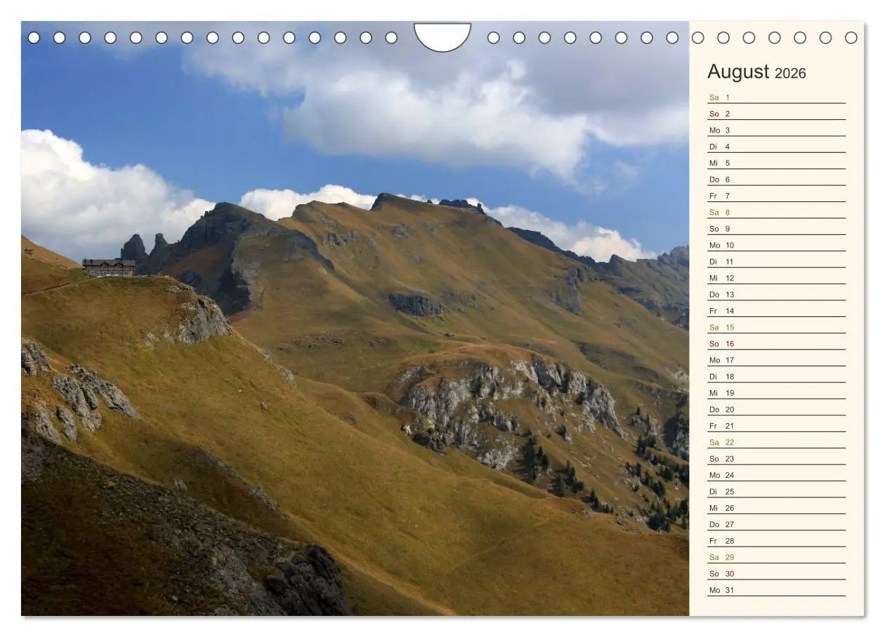 Bild: 9783457978917 | Weltnaturerbe DOLOMITEN (Wandkalender 2026 DIN A4 quer), CALVENDO...