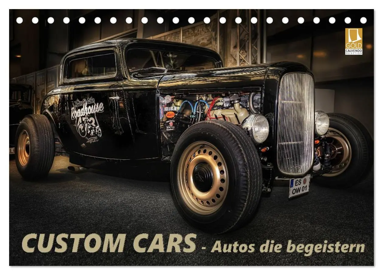 Cover: 9783516068917 | Custom Cars - Autos die begeistern (Tischkalender 2026 DIN A5...