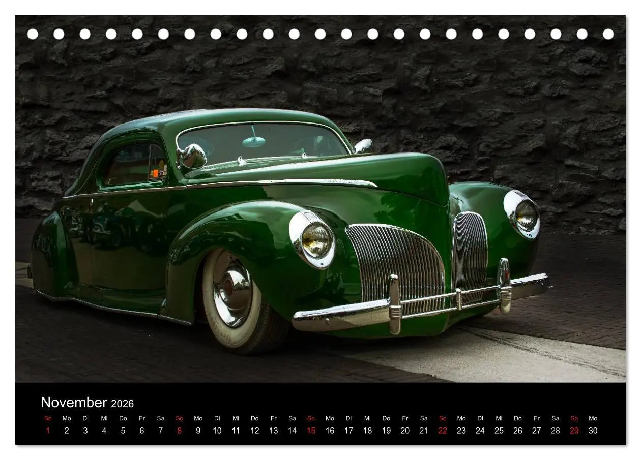 Bild: 9783516068917 | Custom Cars - Autos die begeistern (Tischkalender 2026 DIN A5...