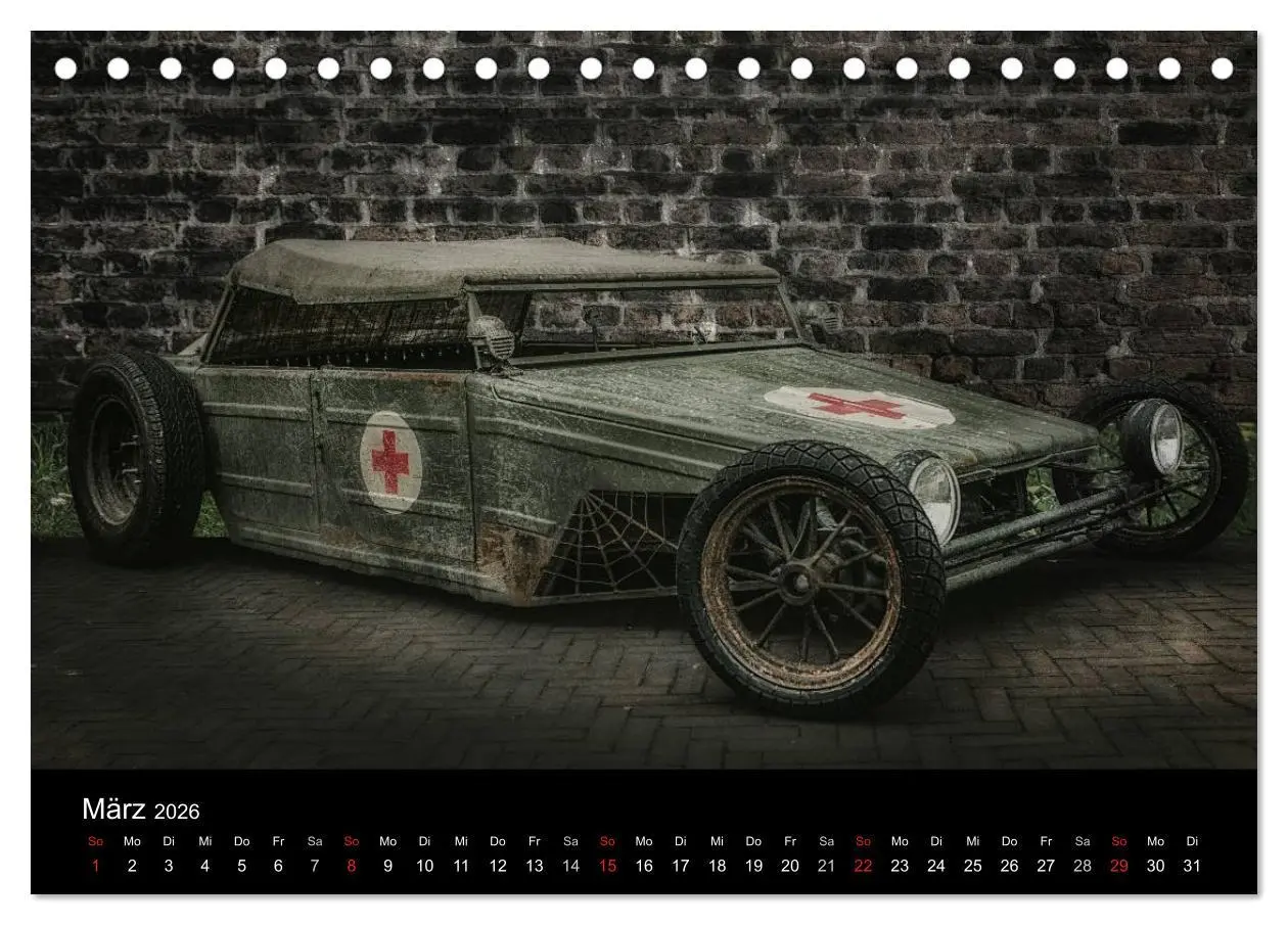 Bild: 9783516068917 | Custom Cars - Autos die begeistern (Tischkalender 2026 DIN A5...