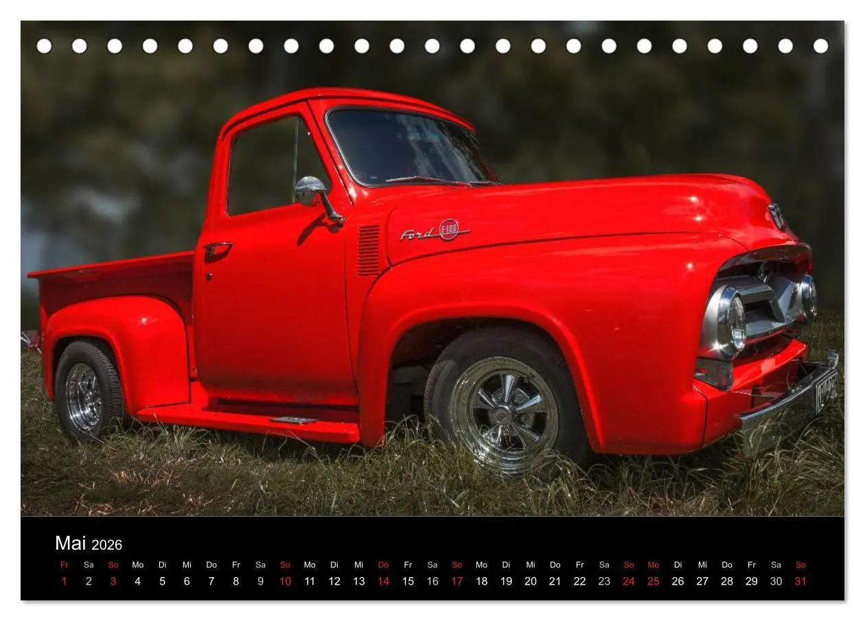 Bild: 9783516068917 | Custom Cars - Autos die begeistern (Tischkalender 2026 DIN A5...