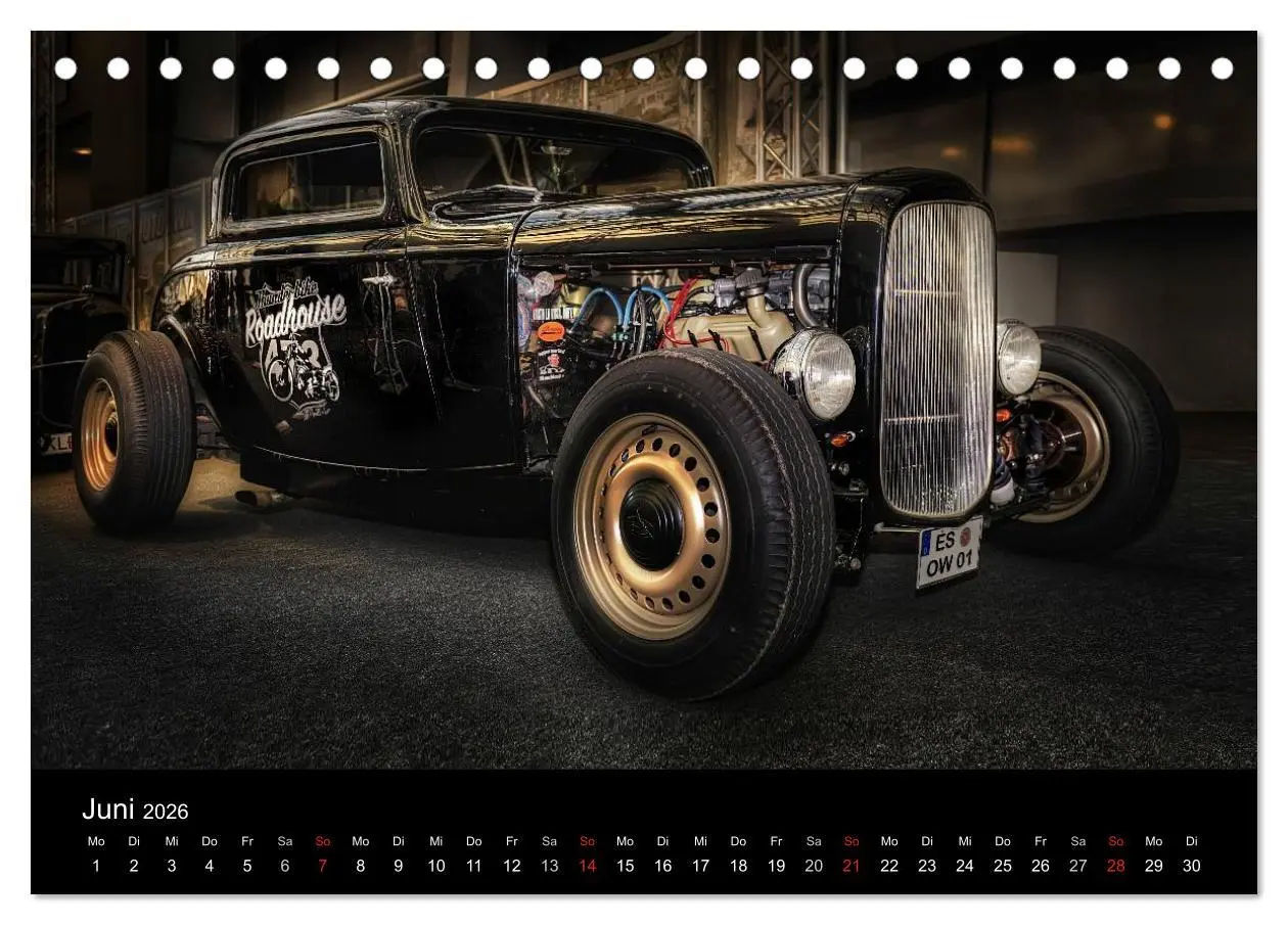 Bild: 9783516068917 | Custom Cars - Autos die begeistern (Tischkalender 2026 DIN A5...