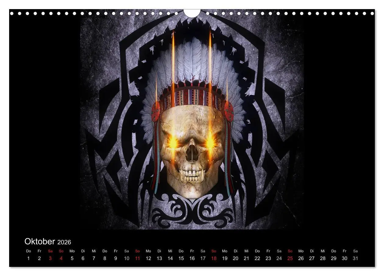 Bild: 9783516138917 | S.O.D. - Skulls Of Death Vol. II - Totenkopf Artworks (Wandkalender...