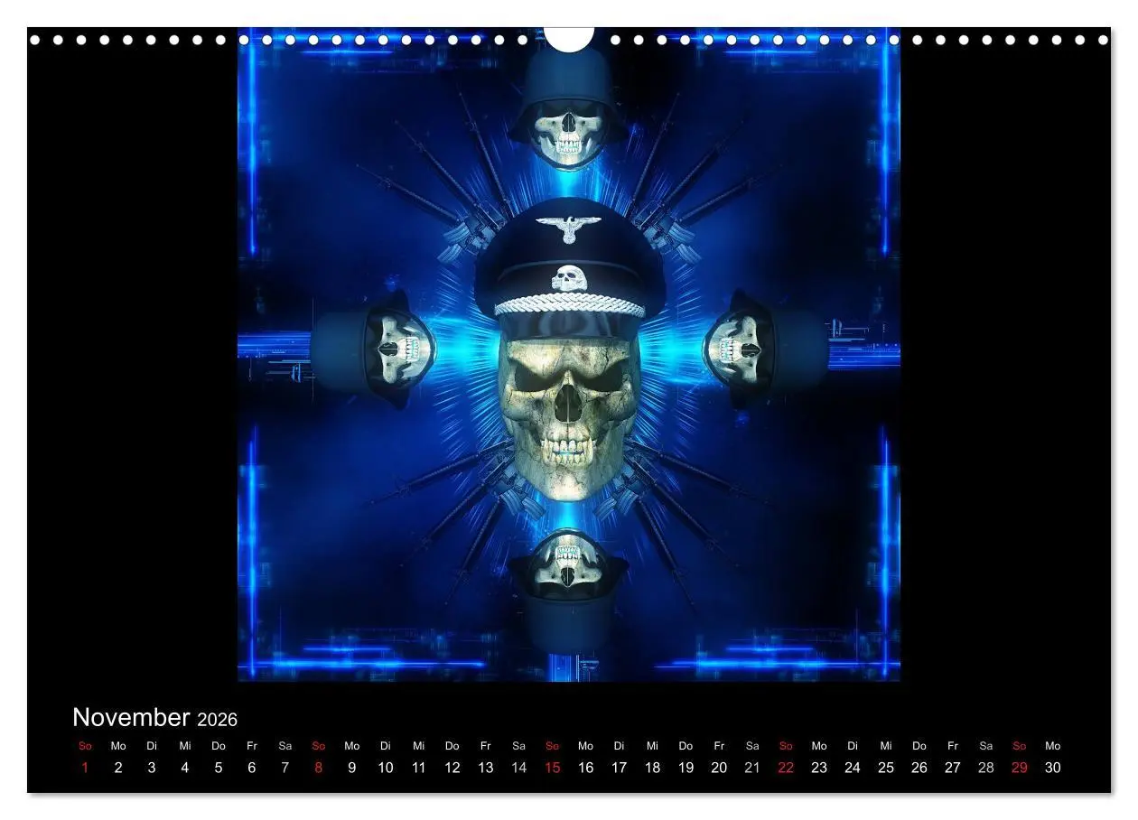 Bild: 9783516138917 | S.O.D. - Skulls Of Death Vol. II - Totenkopf Artworks (Wandkalender...