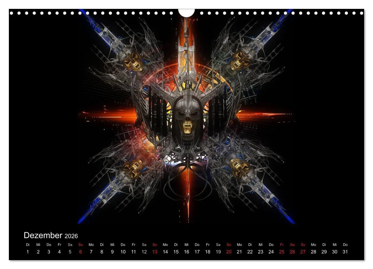 Bild: 9783516138917 | S.O.D. - Skulls Of Death Vol. II - Totenkopf Artworks (Wandkalender...