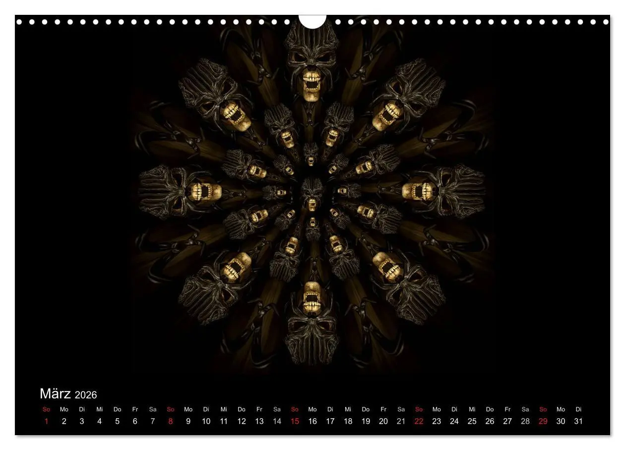 Bild: 9783516138917 | S.O.D. - Skulls Of Death Vol. II - Totenkopf Artworks (Wandkalender...