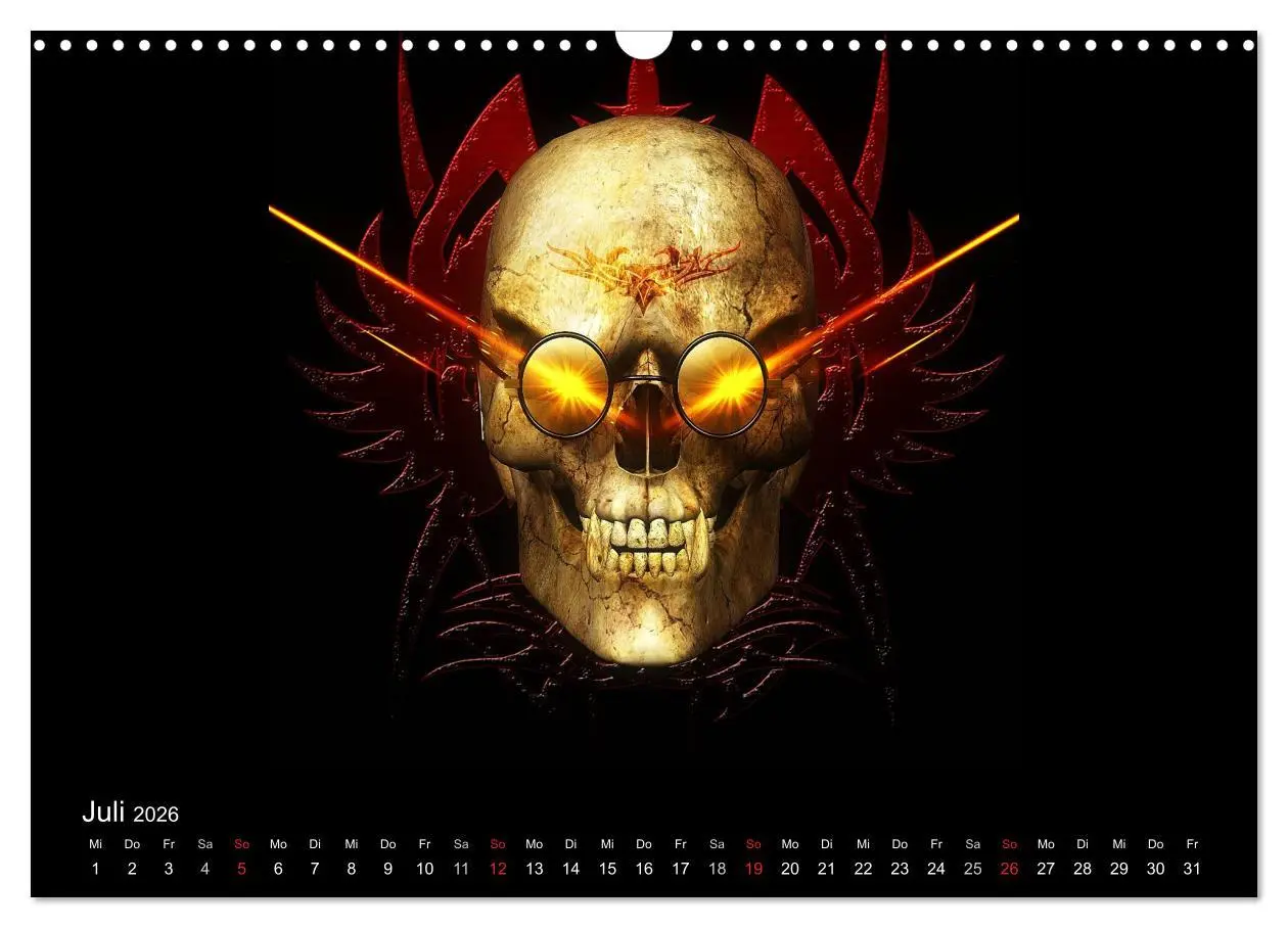 Bild: 9783516138917 | S.O.D. - Skulls Of Death Vol. II - Totenkopf Artworks (Wandkalender...