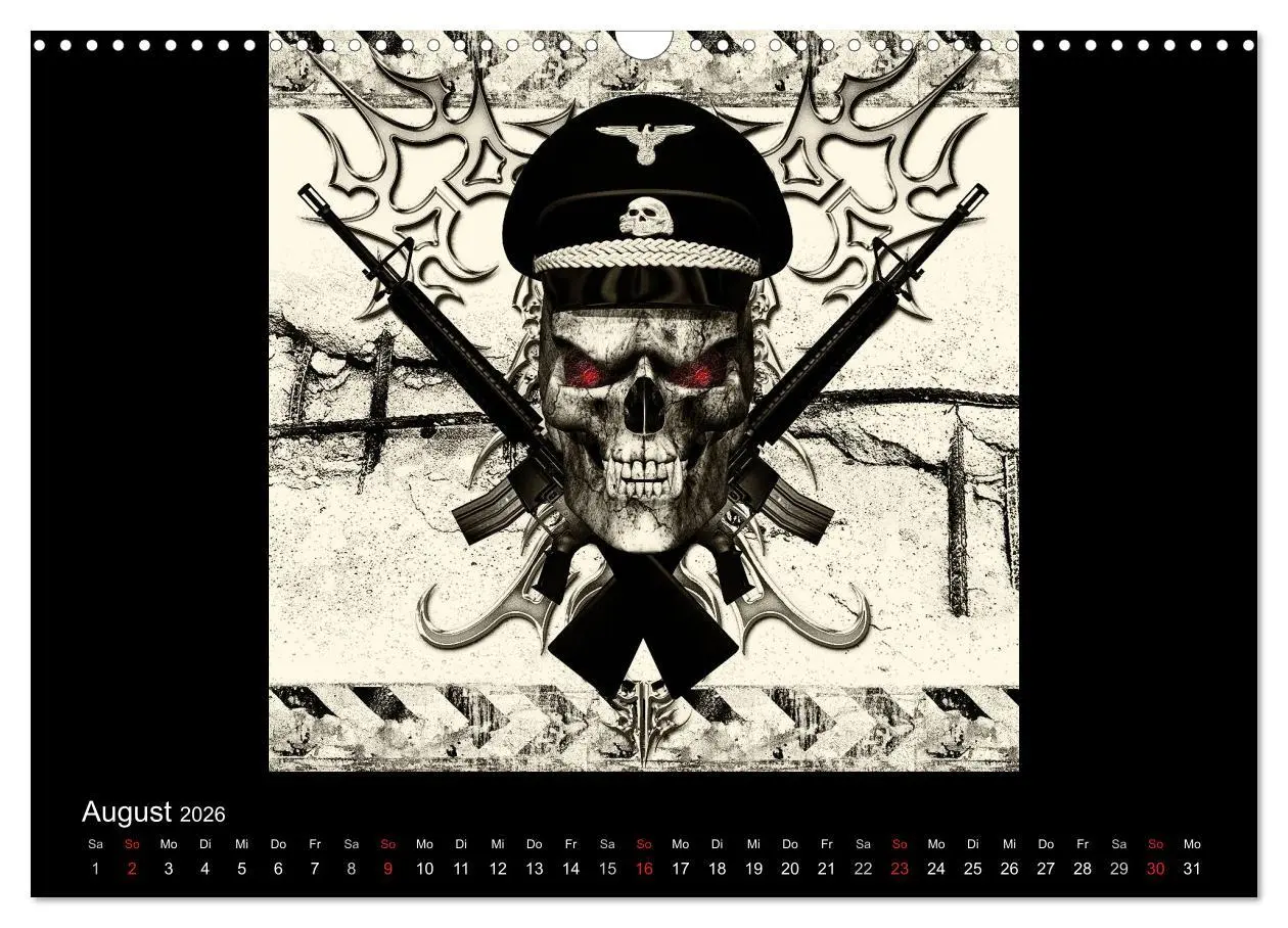 Bild: 9783516138917 | S.O.D. - Skulls Of Death Vol. II - Totenkopf Artworks (Wandkalender...