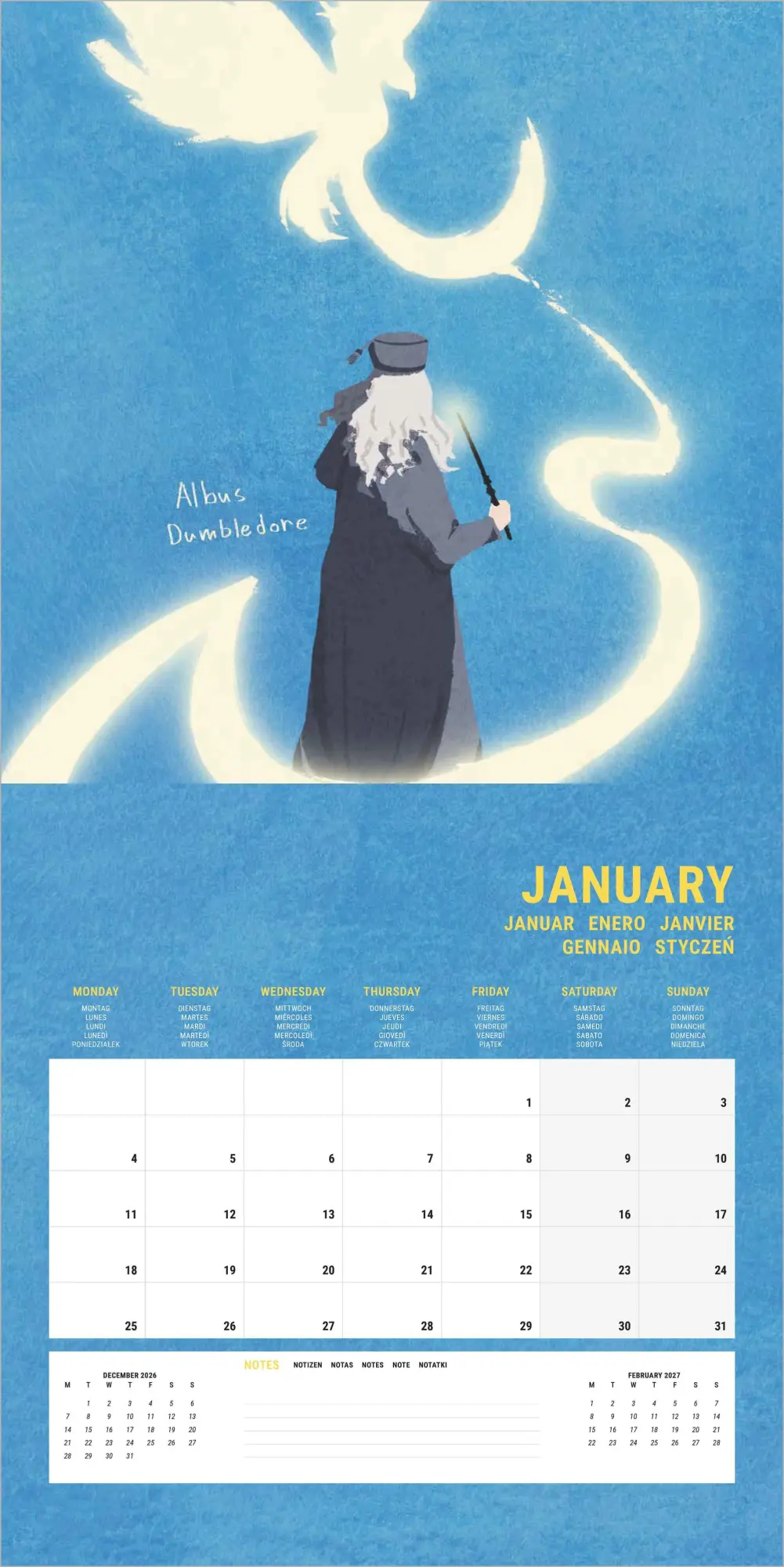 Bild: 5063457079017 | HARRY POTTER (CLASSIC) 2027 | Neumann Verlage GmbH &amp; Co KG | Kalender