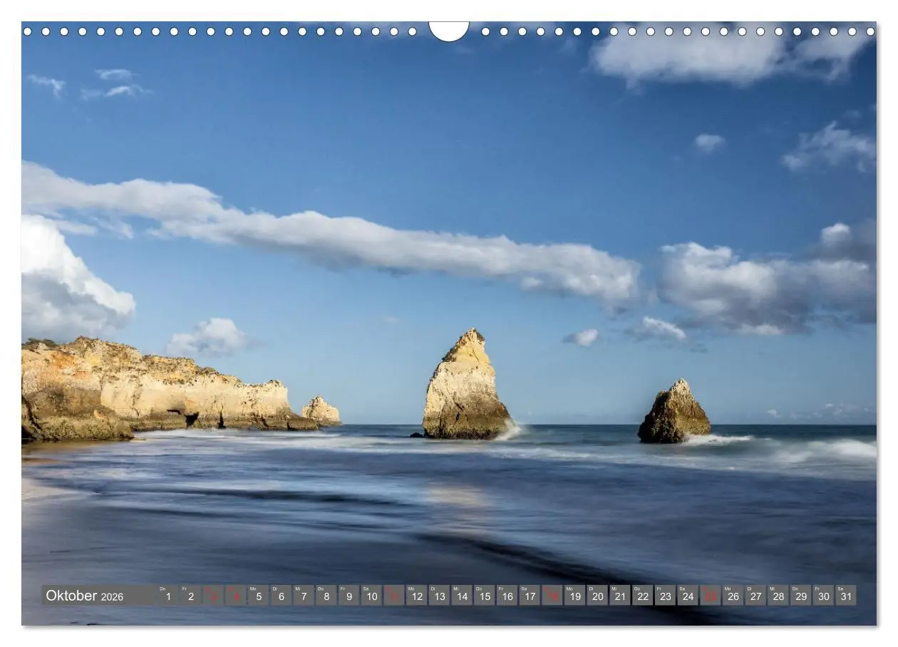Bild: 9783457629017 | Die Algarve - Portugals märchenhafte Felsenküste (Wandkalender 2026...