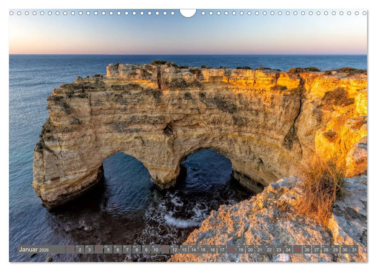 Bild: 9783457629017 | Die Algarve - Portugals märchenhafte Felsenküste (Wandkalender 2026...