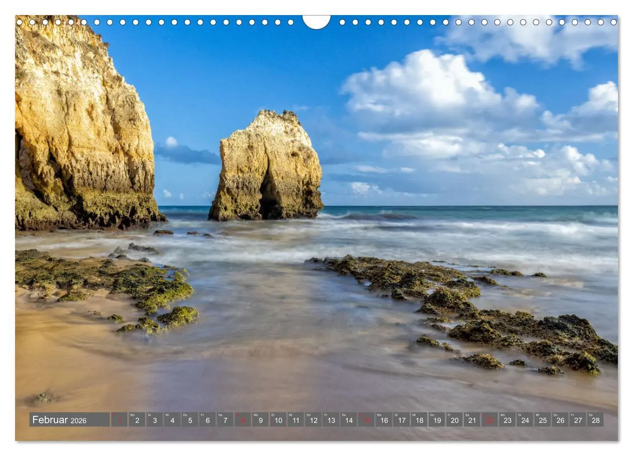 Bild: 9783457629017 | Die Algarve - Portugals märchenhafte Felsenküste (Wandkalender 2026...
