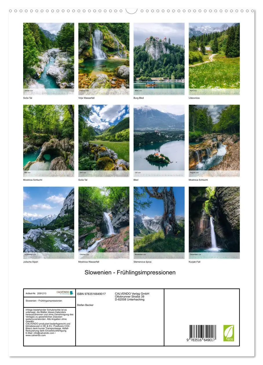 Bild: 9783516649017 | Slowenien - Frühlingsimpressionen (hochwertiger Premium...