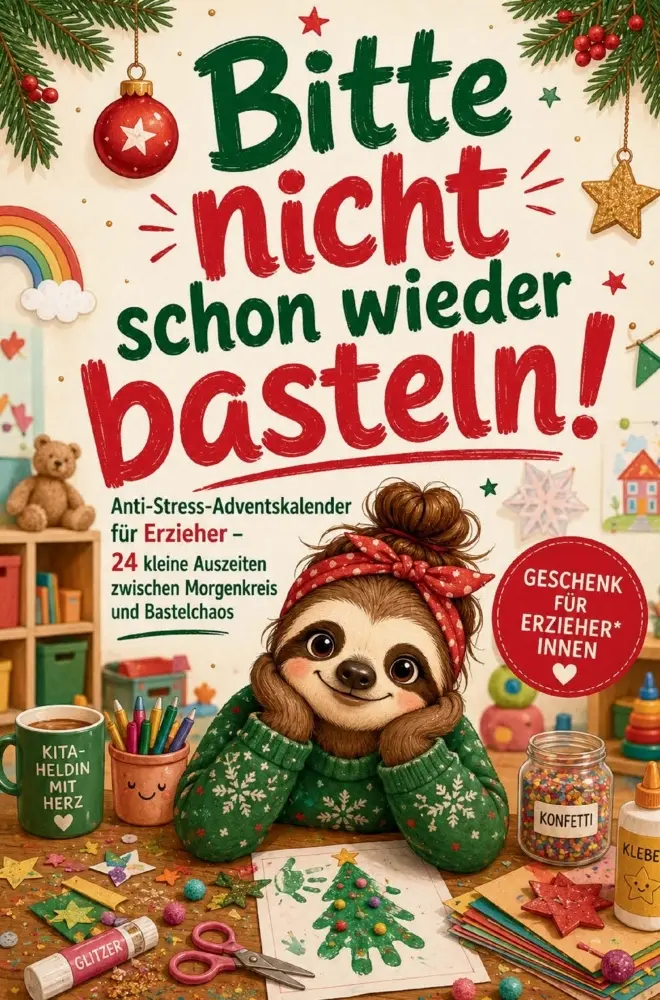 Cover: 9783913189017 | Bitte nicht schon wieder basteln! Der Anti-Stress Adventskalender...