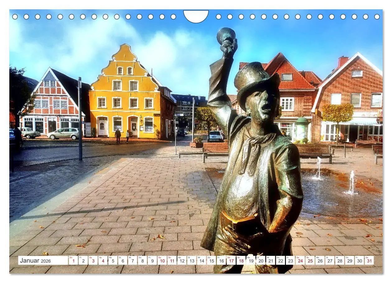 Bild: 9783457309117 | Otterndorf - Kleinod an der Niederelbe (Wandkalender 2026 DIN A4...