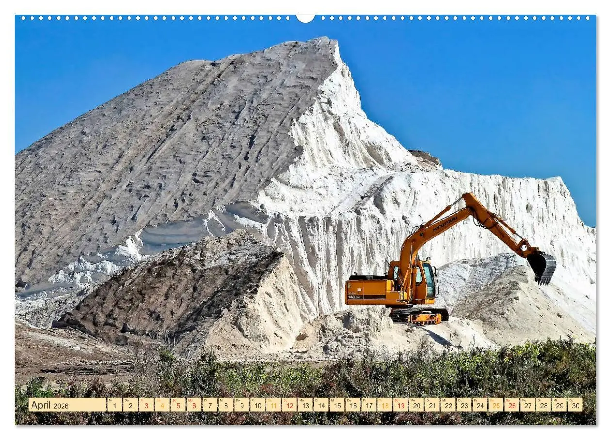 Bild: 9783457859117 | Bagger - kraftvolle Arbeitsmaschinen (Wandkalender 2026 DIN A2...