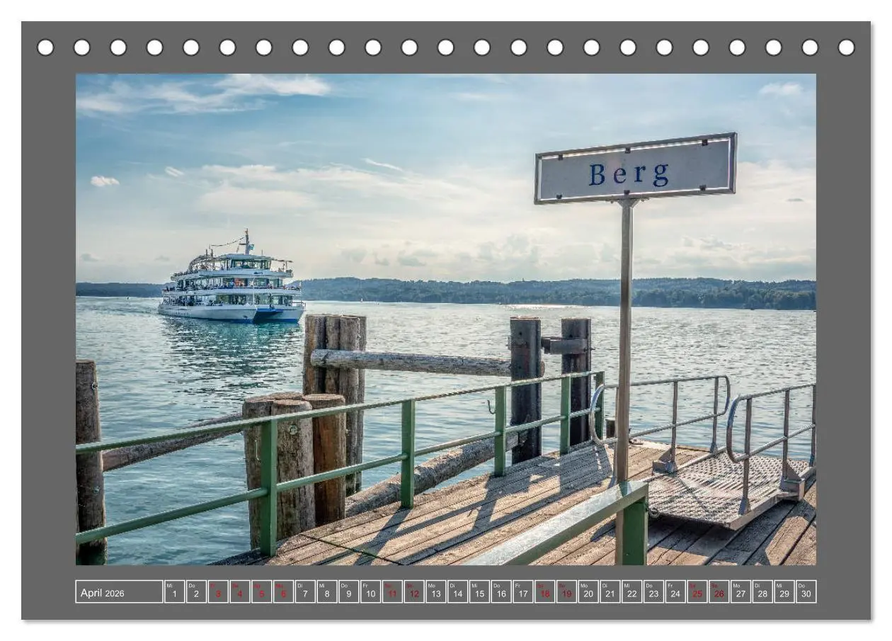 Bild: 9783457929117 | Impressionen vom Starnberger See II (Tischkalender 2026 DIN A5...