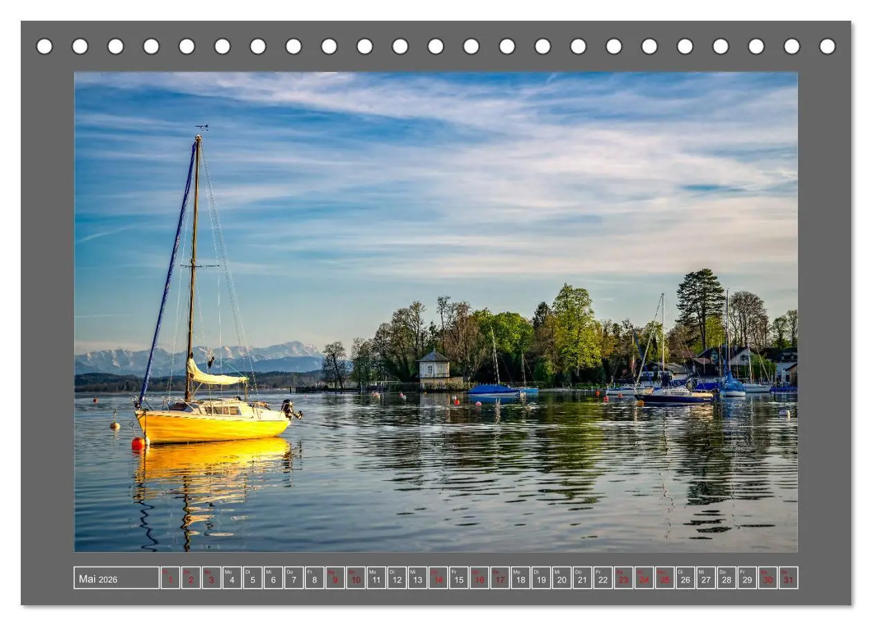 Bild: 9783457929117 | Impressionen vom Starnberger See II (Tischkalender 2026 DIN A5...