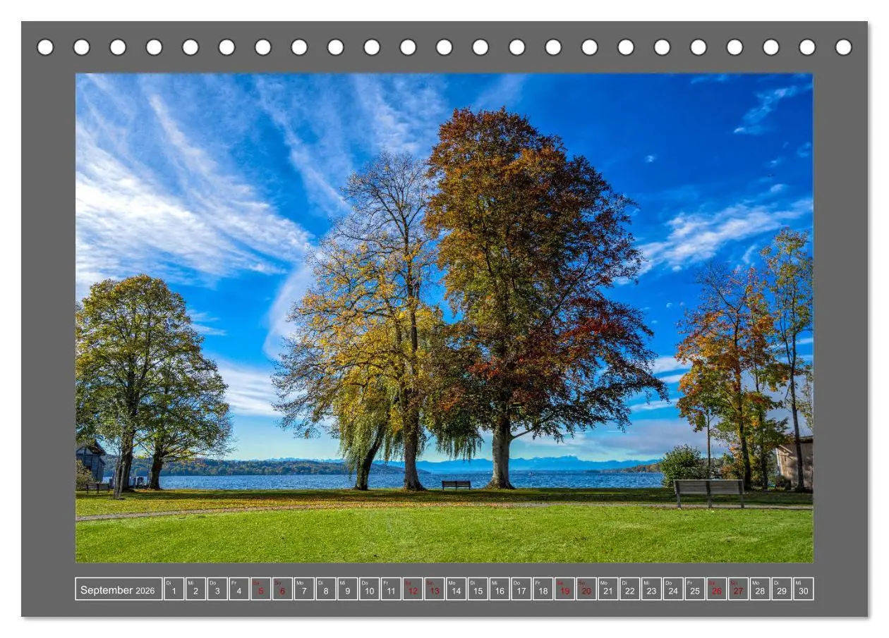 Bild: 9783457929117 | Impressionen vom Starnberger See II (Tischkalender 2026 DIN A5...