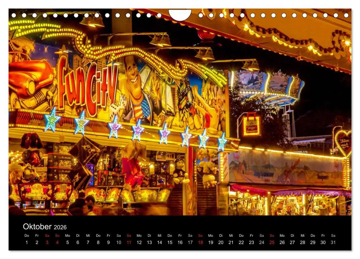 Bild: 9783516019117 | Gesmolder Kirmes (Wandkalender 2026 DIN A4 quer), CALVENDO...