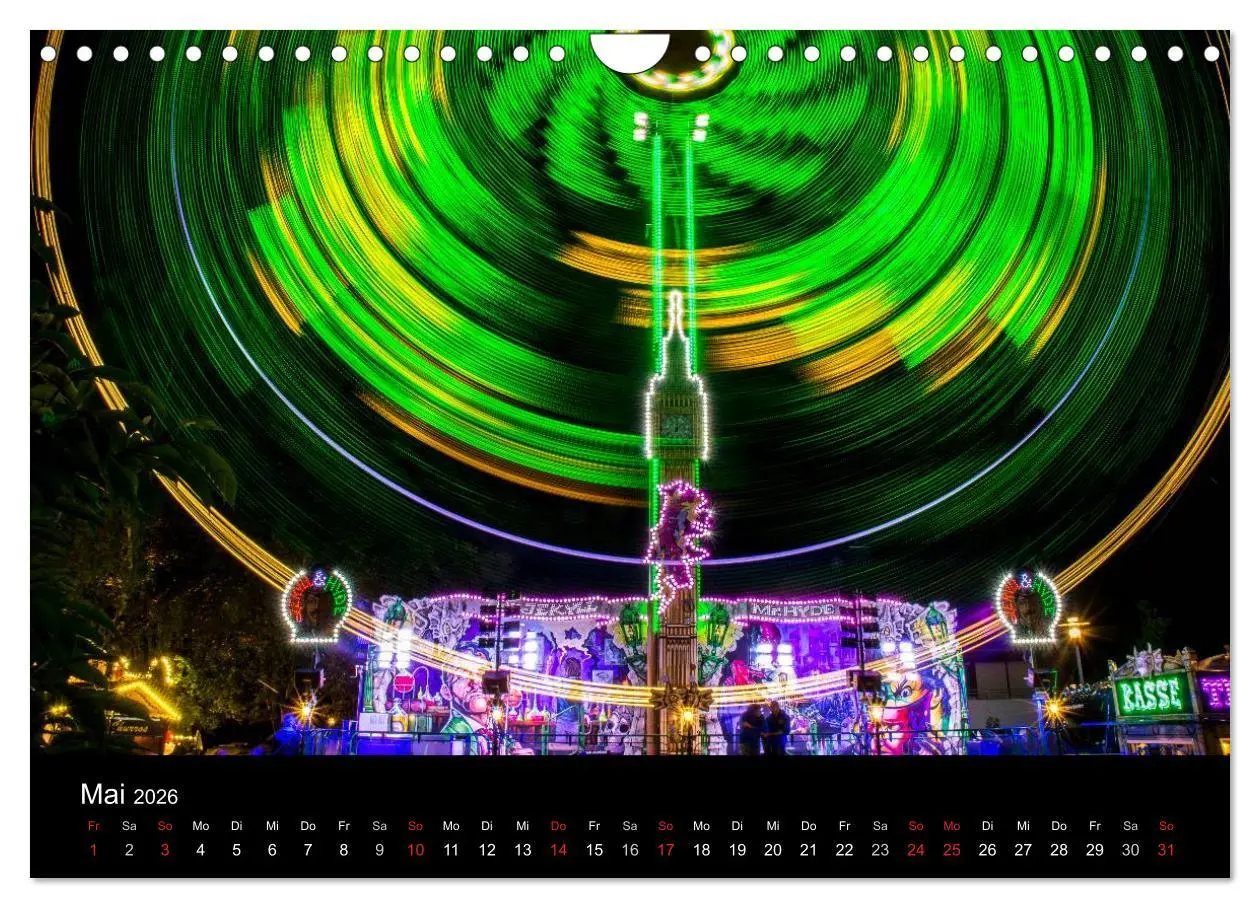 Bild: 9783516019117 | Gesmolder Kirmes (Wandkalender 2026 DIN A4 quer), CALVENDO...