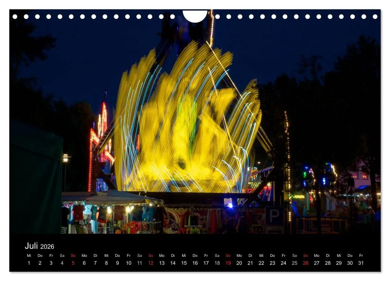Bild: 9783516019117 | Gesmolder Kirmes (Wandkalender 2026 DIN A4 quer), CALVENDO...