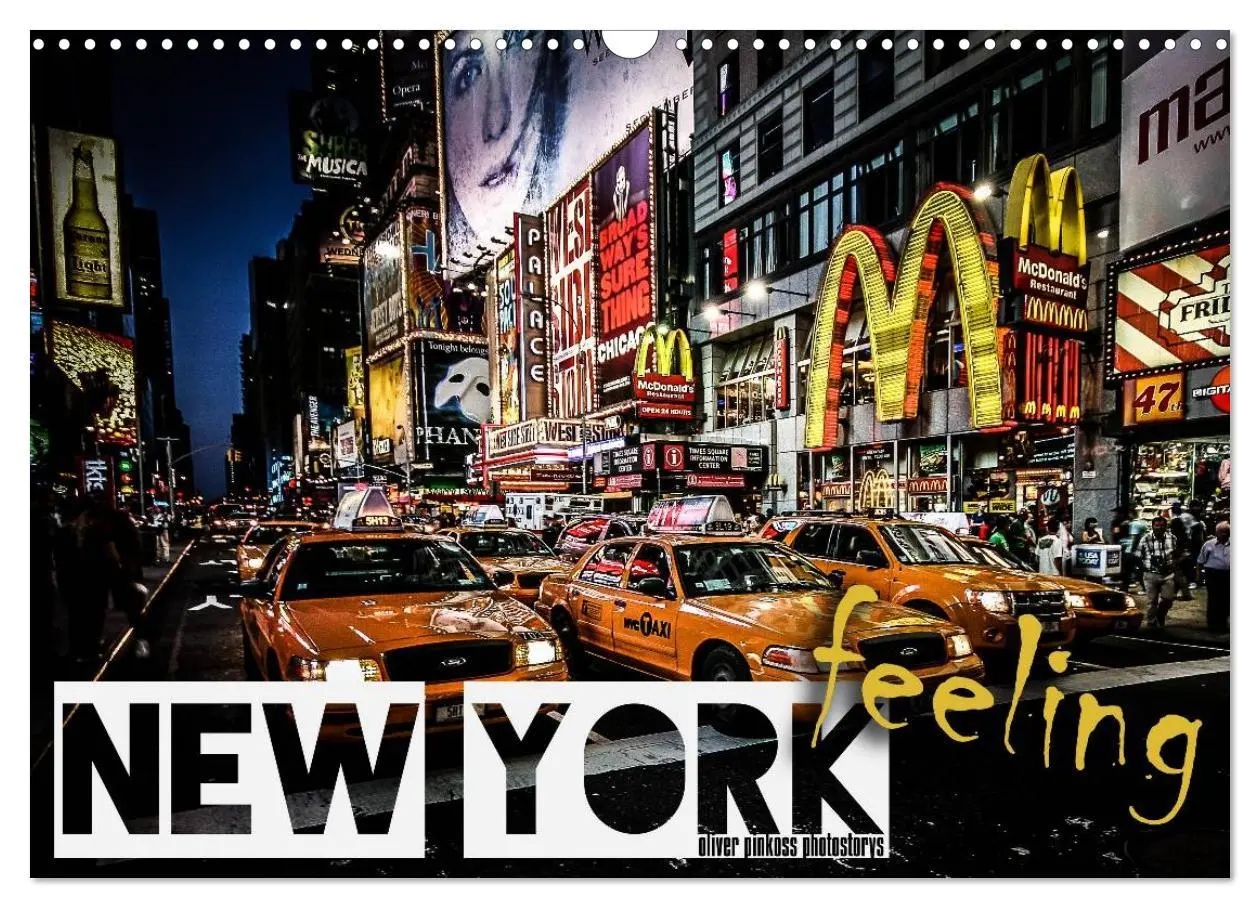 Cover: 9783516189117 | New York feeling (Wandkalender 2026 DIN A3 quer), CALVENDO...