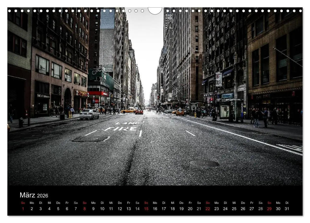 Bild: 9783516189117 | New York feeling (Wandkalender 2026 DIN A3 quer), CALVENDO...