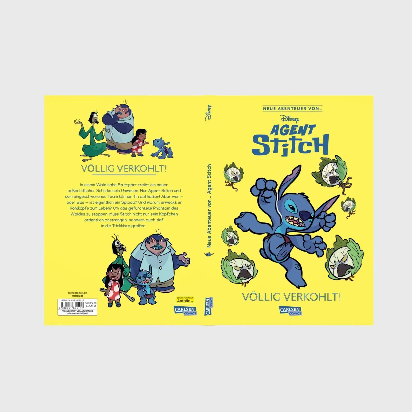 Bild: 9783551809117 | Neue Abenteuer von ...: Agent Stitch 2 | Steve Behling | Buch | 96 S.