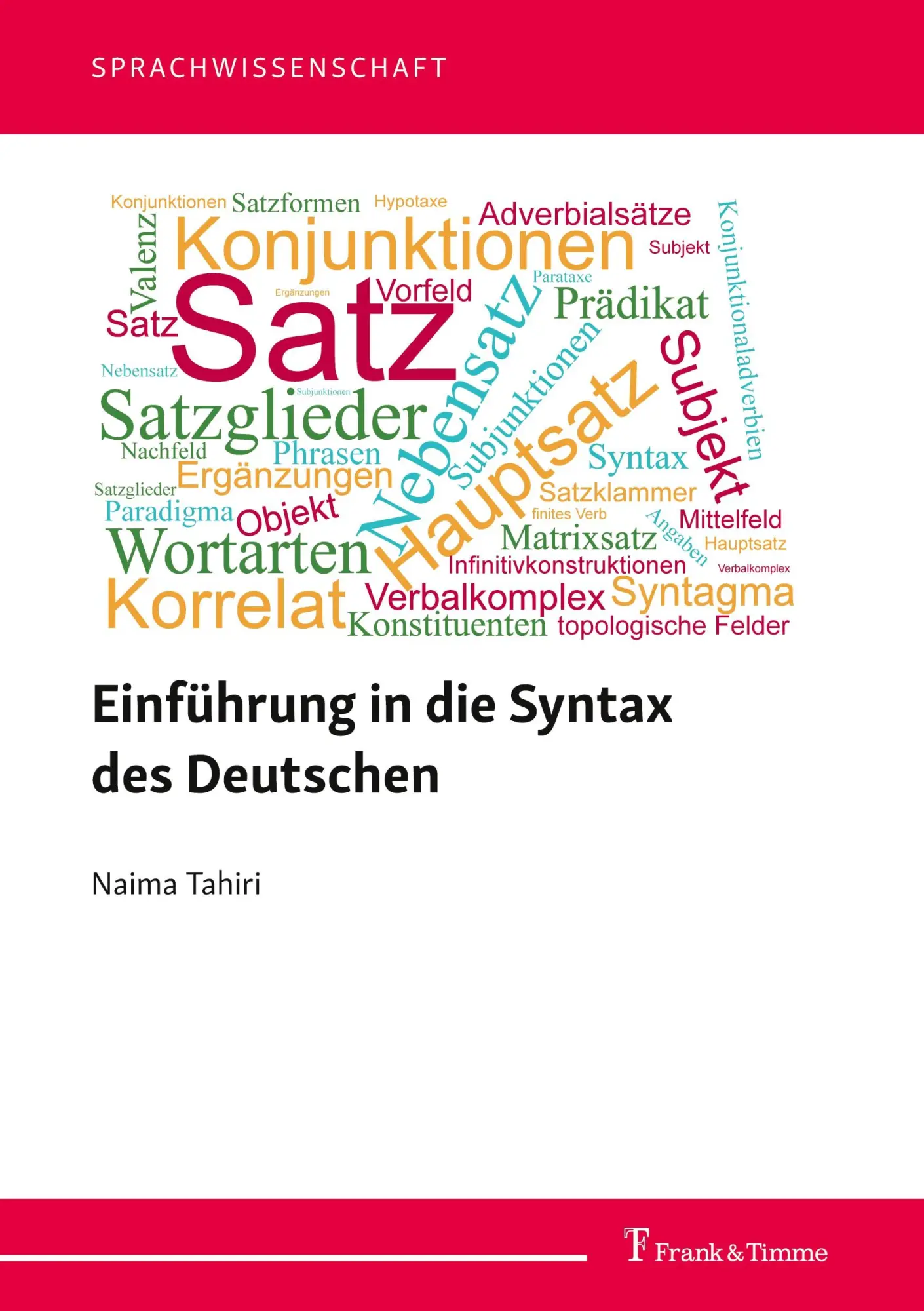 Cover: 9783732909117 | Einführung in die Syntax des Deutschen | Naima Tahiri | Taschenbuch