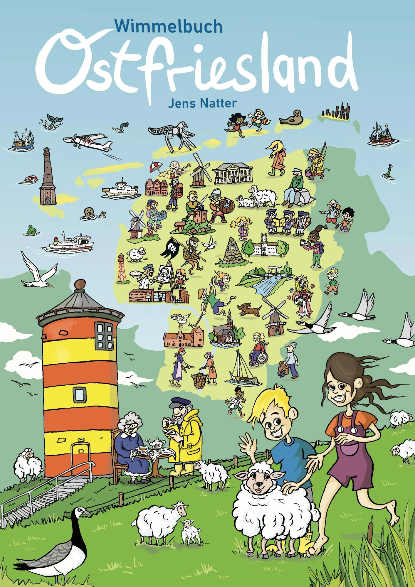 Natter, Jens: Wimmelbuch Ostfriesland