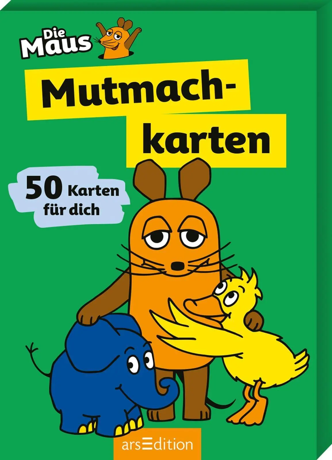 Cover: 9783845869117 | Die Maus - Mutmachkarten | 50 Karten für dich | Taschenbuch | 50 S.