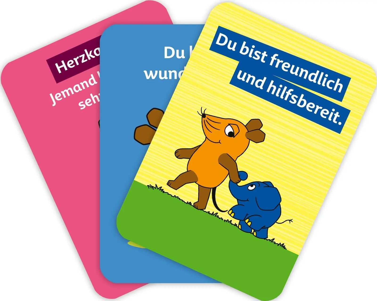 Bild: 9783845869117 | Die Maus - Mutmachkarten | 50 Karten für dich | Taschenbuch | 50 S.